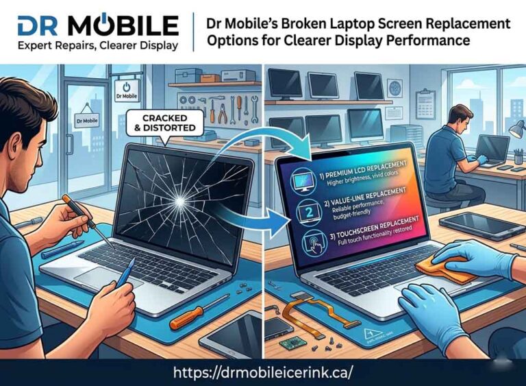 Broken Laptop Screen Replacement Options for Clearer Display Performance