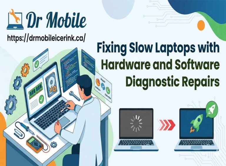 Fixing Slow Laptops with Hardware and Software Diagnostic Repairs